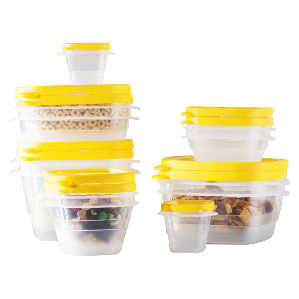 Wayfair Basics™ Wayfair Basics Plastic 12 Container Food Storage Set